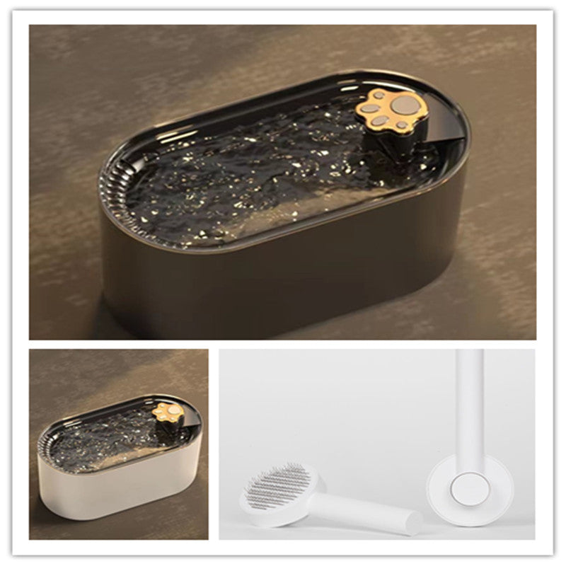 3L Cat-Dog Water Fountain