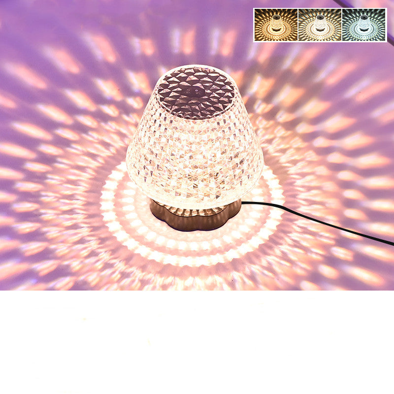 Diamond Crystal Lamp