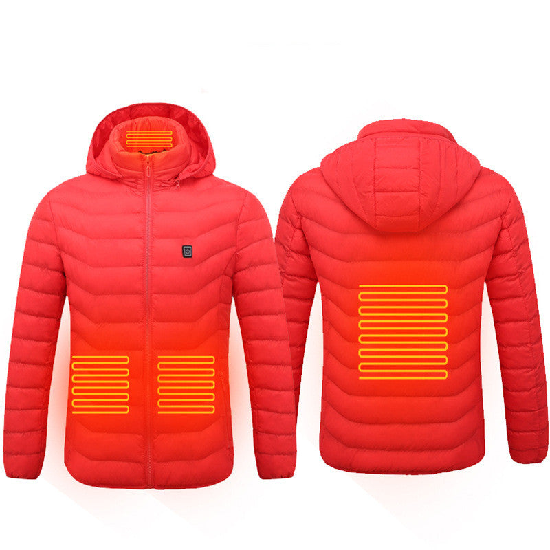 Winter Heated Jacket USB Electric