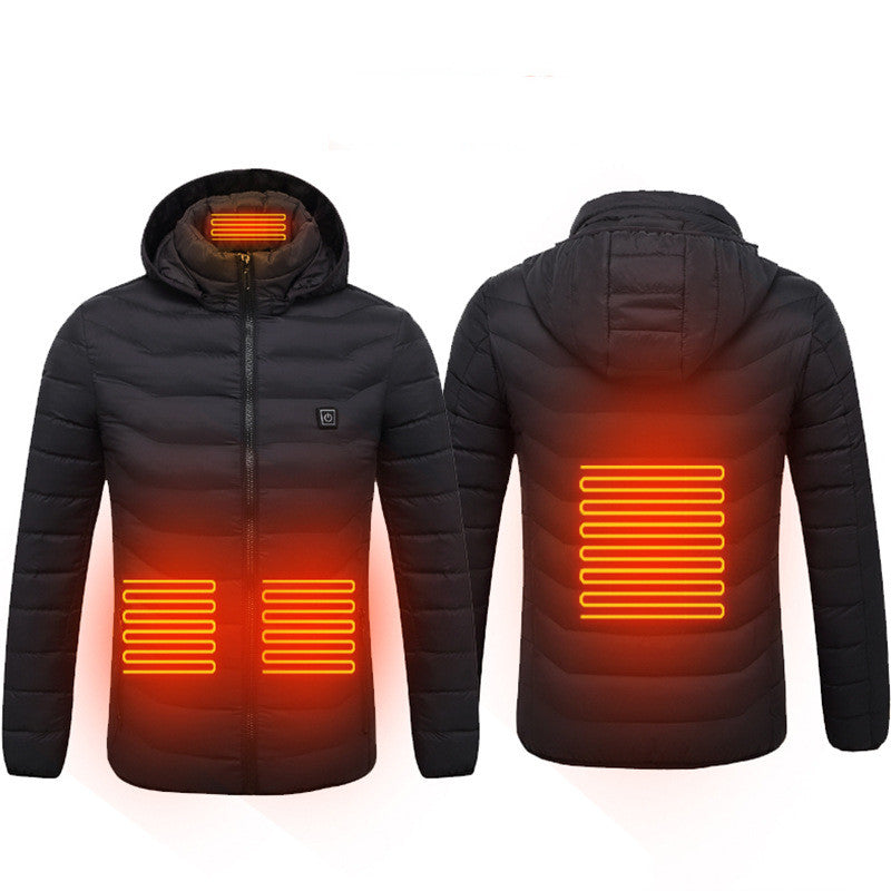 Winter Heated Jacket USB Electric