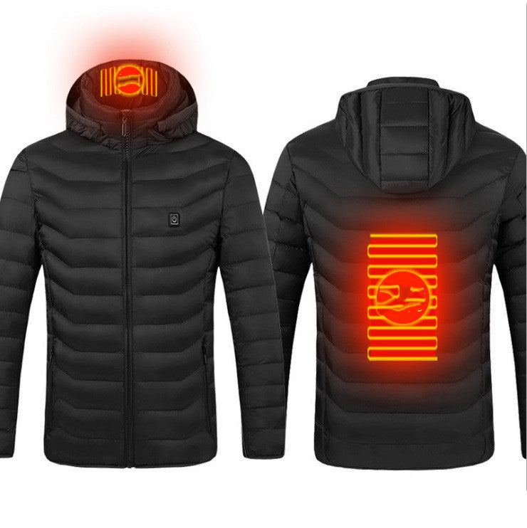 Winter Heated Jacket USB Electric