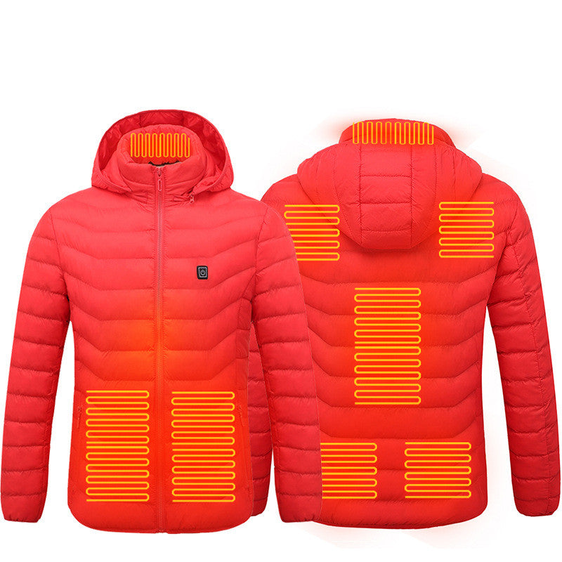 Winter Heated Jacket USB Electric