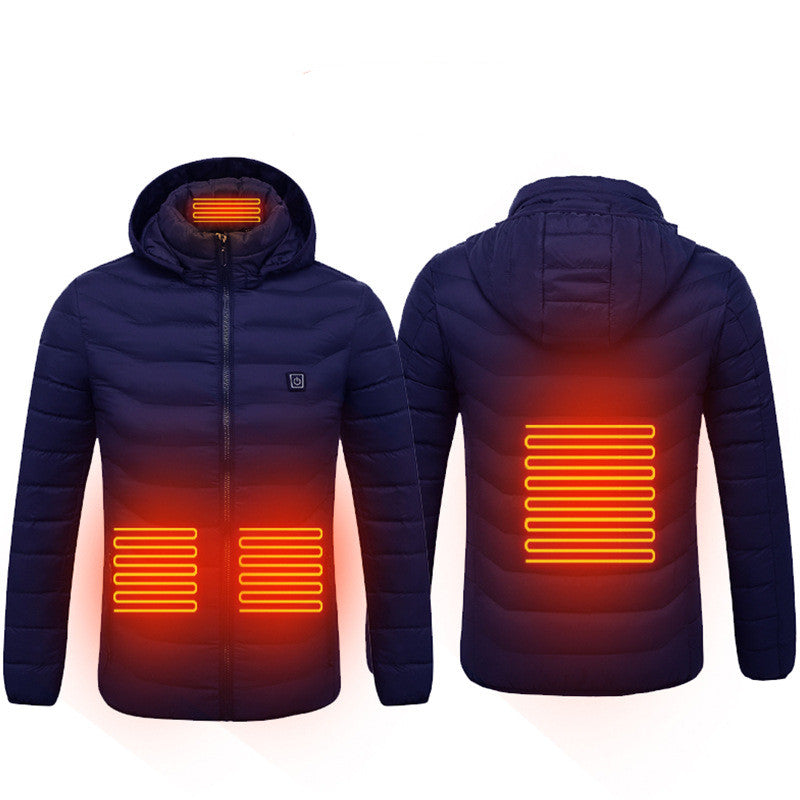 Winter Heated Jacket USB Electric