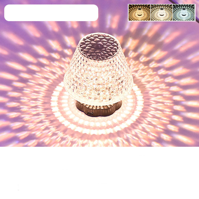 Diamond Crystal Lamp