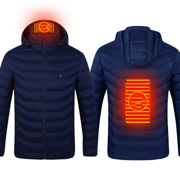 Winter Heated Jacket USB Electric