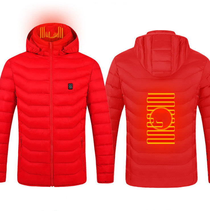 Winter Heated Jacket USB Electric