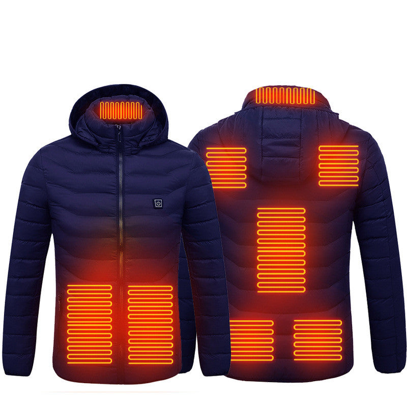 Winter Heated Jacket USB Electric