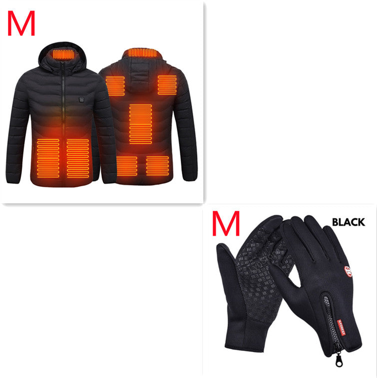 Winter Heated Jacket USB Electric
