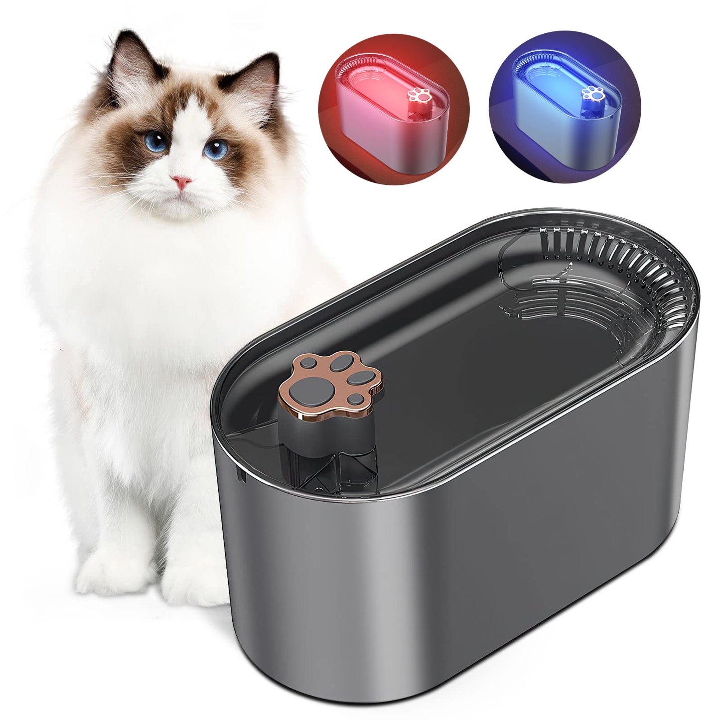 3L Cat-Dog  Water Fountain
