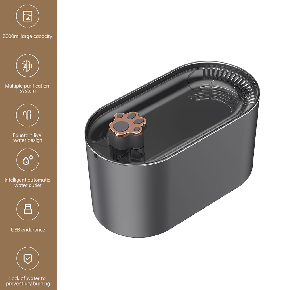 3L Cat-Dog  Water Fountain