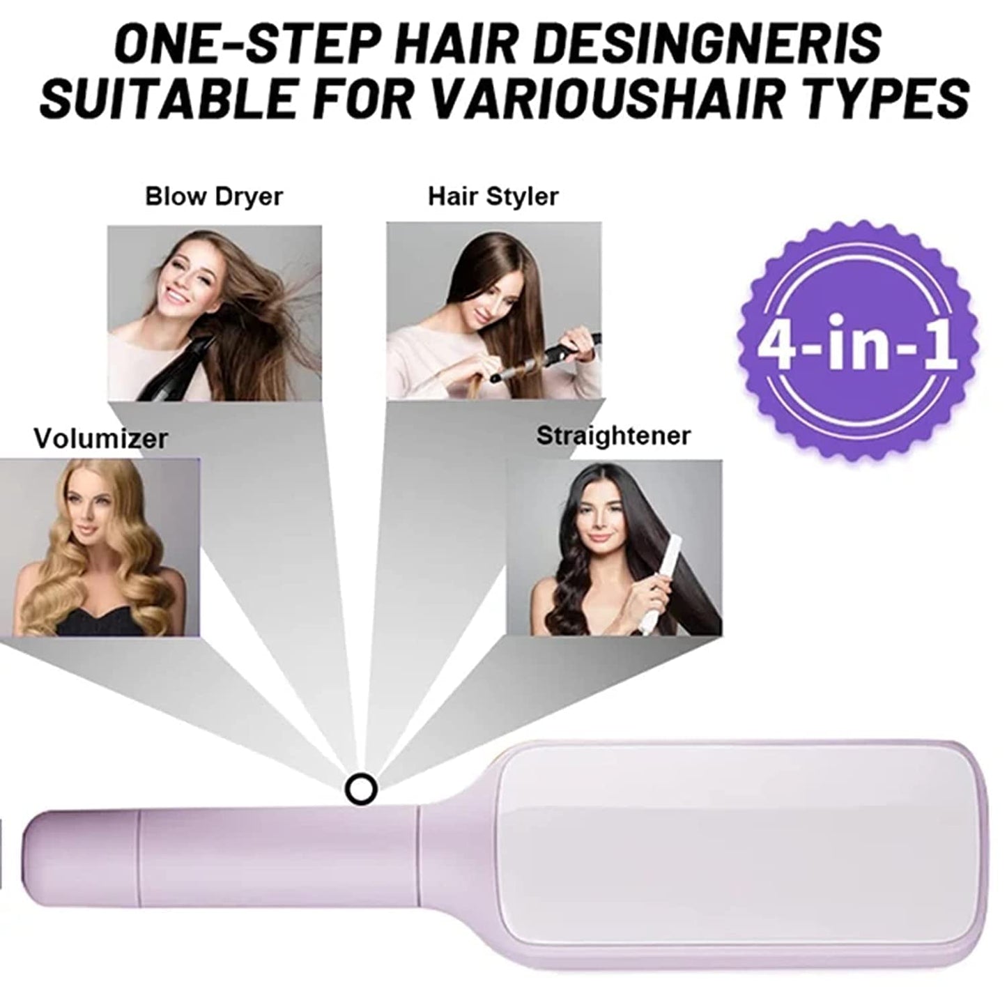 4 In 1 Self Cleaning Hair