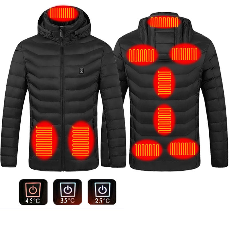 Winter Heated Jacket USB Electric