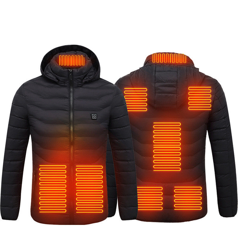Winter Heated Jacket USB Electric