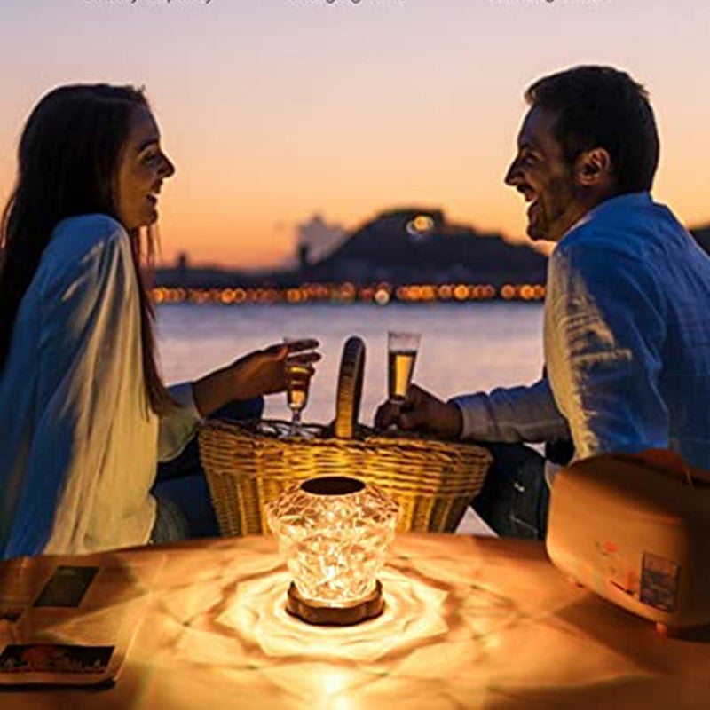 Diamond Crystal Lamp