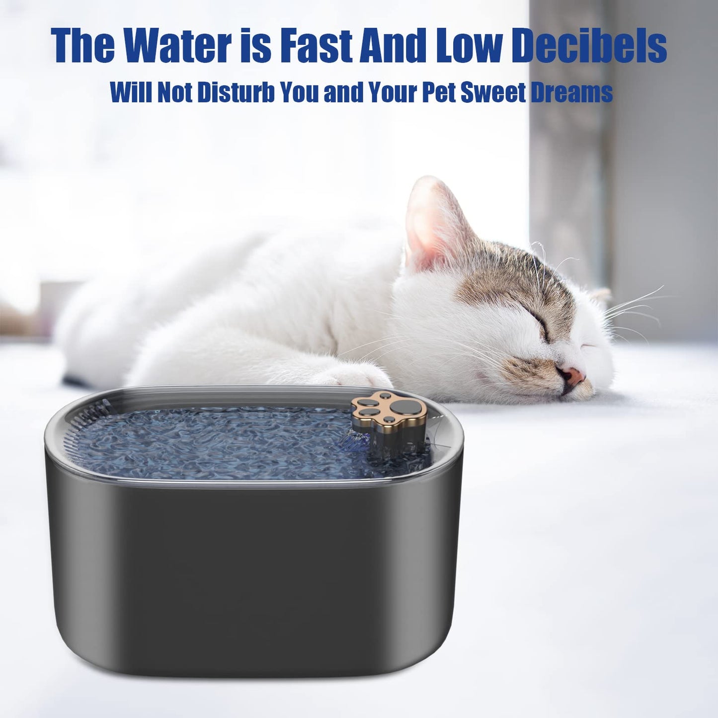 3L Cat-Dog  Water Fountain